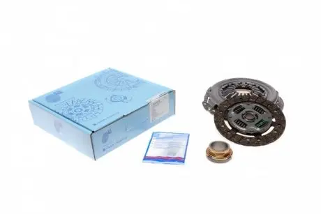 Комплект сцепления Daewoo Lanos/Sens 1.3 97-, 55kw (d=180mm) (+выжимной)) BLUE PRINT ADG03029