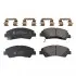 Тормозные колодки HYUNDAI P. I10 1,0-1,2 11- BLUE PRINT ADG042158 (фото 1)