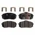 Комплект гальмівних колодок передн, KIA SOUL II, SPORTAGE III 1.6-2.0D 08.10-12.18 BLUE PRINT ADG042163 (фото 1)