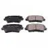 Комплект гальмівних колодок передн, HYUNDAI I30, KIA CEED 1.4-1.6D 11.11- BLUE PRINT ADG042178 (фото 1)