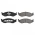 Тормозные колодки (передние) Jeep Cherokee/Grand Cherokee 83-01/Wrangler 86-10/Kia Carnival 99-01 BLUE PRINT ADG04229 (фото 1)
