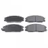 Тормозные колодки (передние) Hyundai Santa Fe/Trajet 01-13/Ssangyong Kyron 2.0-2.7 D 05- BLUE PRINT ADG04239 (фото 1)