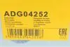 Тормозные колодки (передние) Hyundai Elantra/Avante 00-10/Kia Cerato 1.6-2.0 04-09 BLUE PRINT ADG04252 (фото 6)
