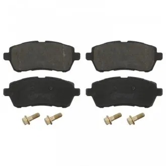 Тормозные колодки (передние) Ford Fiesta 08- BLUE PRINT ADM54294