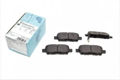 Колодки гальмівні (задні) Nissan Juke/Leaf/Cube 10-/Murano/Teana 08-14/X-Trail/Tiida/Pulsar 13- BLUE PRINT ADN142113