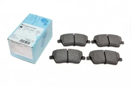 Тормозные колодки (передние) Renault Kangoo 08-/Duster 10-/Megane 15-/MB Citan 1.2-2.0 12- BLUE PRINT ADN142117