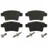 Комплект гальмівних колодок задн, CITROEN C4 GRAND PICASSO I, C4 PICASSO I 1.6-2.0D 10.06-08.13 BLUE PRINT ADP154215 (фото 1)