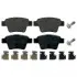 Тормозные колодки (задние) Citroen C4 04-11/Peugeot 207 06-13/307 00-12 BLUE PRINT ADP154226 (фото 1)