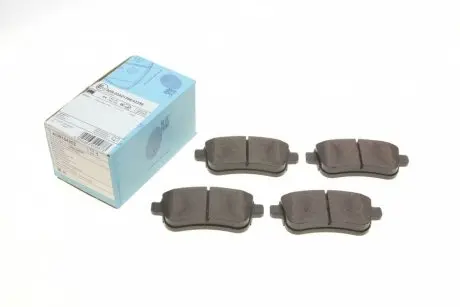 Тормозные колодки (задние) Renault Fluence/Megane/Scenic 1.2-2.0dCi 08- BLUE PRINT ADR164202