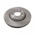 Диск тормозной (передний) Renault Megane III/Scenic III/Laguna III 07-(296x26) (с покрытием) (вент) BLUE PRINT ADR164303 (фото 1)
