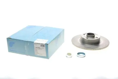 Диск тормозной (задний) Renault Scenic II/Megane II 03-10 (270х10) (+ABS) (с подшипником)) BLUE PRINT ADR164323