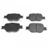 Тормозные колодки (передние) Toyota Corolla 01-07/Matrix 02-04/Celica 99-05 BLUE PRINT ADT342112 (фото 1)