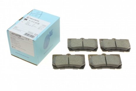 Комплект тормозных колодок из 4 шт. дисков BLUE PRINT ADT342156 (фото 1)