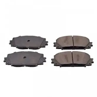 Колодки тормозні (передні) Toyota Prius 08-/Corolla 12-/Lexus CT 10- (Akebono) BLUE PRINT ADT342219