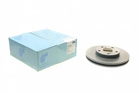 Диск тормозной (передний) Toyota Auris 1.2-1.8 12-18/Corolla 1.3-1.8 13-18 (277x26) BLUE PRINT ADT343240