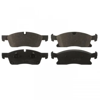 Комплект гальмівних колодок передн, MERCEDES GL (X166), GLE (C292), GLE (W166), GLS (X166), M (W166) DODGE DURANGO JEEP GRAND CHEROKEE IV 2.2D-6.4 11.10- BLUE PRINT ADU174215