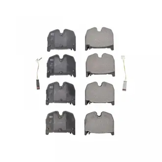 Комплект гальмівних колодок передн, MERCEDES CLS (C219), E T-MODEL (S211), E (W211), S (C215), S (W220), S (W221, V221), SL (R230) 5.4/5.5/6.0 10.01-12.13 BLUE PRINT ADU174257