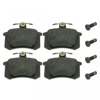 Комплект гальмівних колодок задн, AUDI 100 C2, 100 C3, 100 C4, 200 C2, 200 C3, 80 B2, 80 B3, 80 B4, 90 B2, 90 B3, A4 B5, A6 C4, A8 D2, CABRIOLET B3, COUPE B2, COUPE B3, QUATTRO, V8 1.6-4.2 10.79- BLUE PRINT ADV184274