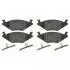 Комплект гальмівних колодок передн, SEAT CORDOBA, CORDOBA VARIO, IBIZA II, VW GOLF II, JETTA II 1.0-1.9D 08.83-12.02 BLUE PRINT ADV184275 (фото 1)