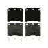 Комплект гальмівних колодок передн, VW CALIFORNIA T4 CAMPER, TRANSPORTER T4 1.8-2.8 07.90-06.03 BLUE PRINT ADV184298 (фото 1)