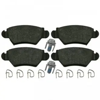 Колодки гальмівні (задні) Opel Astra G 98-05/Chevrolet Corsa 94-02 BLUE PRINT ADW194212