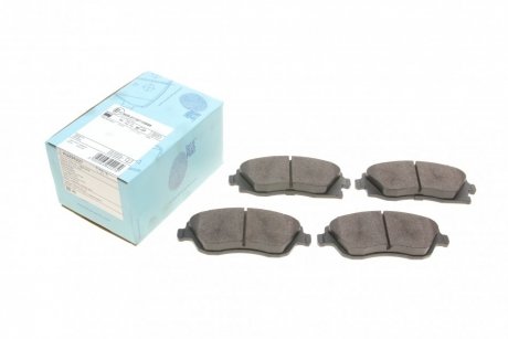 Тормозные колодки (передние) Opel Combo 01-/Corsa C 00-09/Meriva A 03-10/Tigra 04-10 BLUE PRINT ADZ94227 (фото 1)