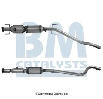 Саджовий/частковий фільтр, система вихлопу ОГ BM CATALYSTS BM11076H