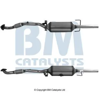 Сажовий фільтр OPEL ASTRA H, ASTRA H CLASSIC, ASTRA H GTC, ASTRA H/KOMBI, ZAFIRA B, ZAFIRA B/MINIVAN 1.7D 02.07- BM CATALYSTS BM11154H