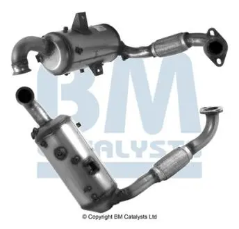 Фильтр сажевый Ford Focus/Mondeo/S-Max 1.6TDCi 10-/Mazda 3 1.6MZR CD 10-13 BM CATALYSTS BM11163H