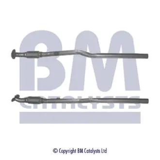 Труба вихлопного газу BM CATALYSTS BM50185