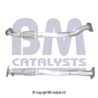 Вихлопна труба FIAT BRAVO II, LANCIA DELTA III 1.6D 09.07-12.14 BM CATALYSTS BM50473