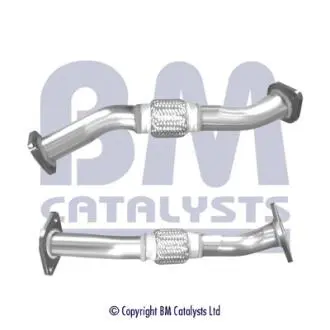 Вихлопна труба передн KIA RIO III 1.2/1.25/1.25LPG 09.11-12.17 BM CATALYSTS BM50632