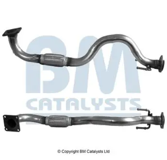 Труба выхлопного газа BM CATALYSTS BM70455