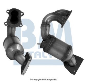 Катализатор вихлопної системи Renault Trafic/Laguna/ Opel Vivaro 1.9 dCi 01- BM CATALYSTS BM80232H