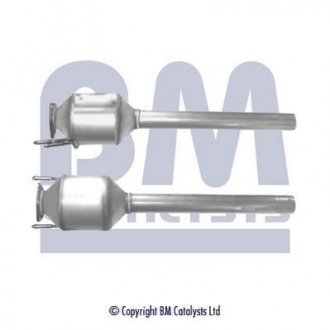 Каталізатор вихлопної системи Citroen Jumper/Peugeot Boxer 2.2HDi 06- BM CATALYSTS BM80365H (фото 1)