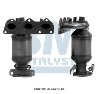 Каталізатор EURO 5 SEAT IBIZA III, IBIZA IV, IBIZA IV SC, IBIZA IV ST, IBIZA IV/HATCHBACK, TOLEDO IV, SKODA FABIA I, FABIA II, RAPID, ROOMSTER, ROOMSTER PRAKTIK 1.2/1.2LPG/1.6 02.02-06.15 BM CATALYSTS BM91712H