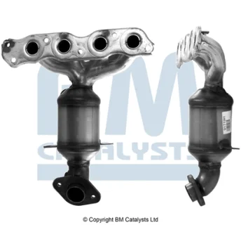 Каталізатор EURO 5/EURO 6 OPEL AGILA B, SUZUKI SPLASH, SWIFT IV 1.2/1.2LPG 01.08- BM CATALYSTS BM91719H