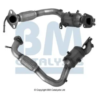 Каталізатор EURO 6 FORD FIESTA VI 1.0 10.12-04.17 BM CATALYSTS BM91755H
