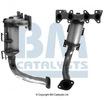 Катализатор выхлопной системы (с коллектором) Fiat Doblo 1.4i BM CATALYSTS BM91832H