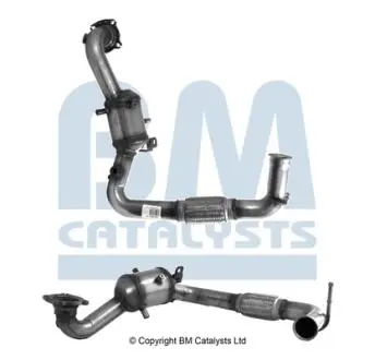 Каталізатор EURO 6 FORD ECOSPORT, FIESTA VII 1.0 10.13- BM CATALYSTS BM92587H