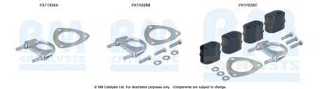 Монтажный комплект BM CATALYSTS FK11028 (фото 1)