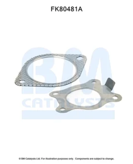 Монтажний елемент випускної системи (монтажний комплект) підходить до BM80481H NISSAN INTERSTAR, PRIMASTAR OPEL MOVANO A, VIVARO A RENAULT MASTER II, TRAFIC II 2.5D 10.03- BM CATALYSTS FK80481