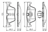 Комплект колодок задніх F21/F20/F23/F22/F30/F31/F34 BMW 34216873093 (фото 6)