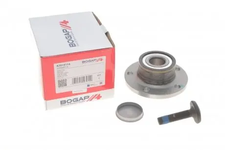 Подшипник ступицы (задней) VW Caddy 03-/Golf V/Skoda Octavia BOGAP A3515114