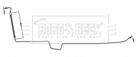 Гальмiвний шланг BORG & BECK BBH8797