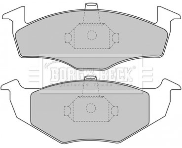 Тормозные колодки, дисковый тормоз.) BORG & BECK BBP1471