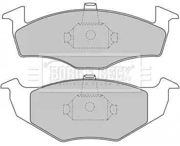 Тормозные колодки, дисковый тормоз.) BORG & BECK BBP1471
