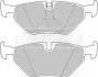 Тормозные колодки, дисковый тормоз.) BORG & BECK BBP1591 (фото 1)