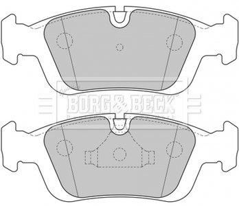 Тормозные колодки, дисковый тормоз.) BORG & BECK BBP1627