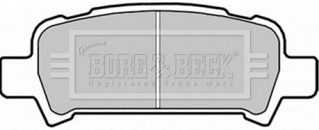 Тормозные колодки, дисковый тормоз.) BORG & BECK BBP1705 (фото 1)